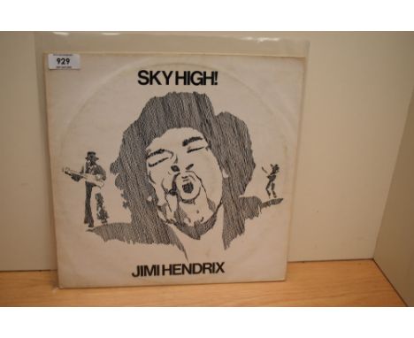 '' Jimi Hendrix ''  Sky High. A rare promotional / private pressing - these records have become increasingly tough to find an