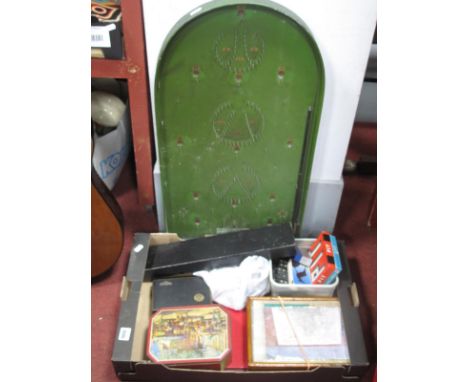 Sorry, Tiddlywinks, Football Whist, Bagatelle, gun cleaner.