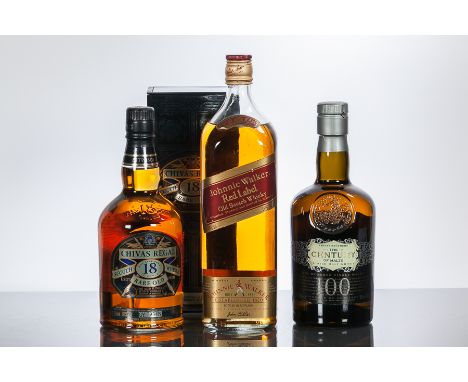 CHIVAS BROTHERS CENTURY OF MALTS
Scotch Malt Whisky. 70cl, 40% volume.
CHIVAS BROTHERS 18 YEAR OLD 
Blended Scotch Whisky. Bo