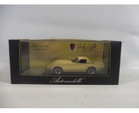 A boxed Automobilia Dreams Engaged Series model 1966 Griffith Series 600, Founders Edition, 006/015, signed by Jack Griffith.