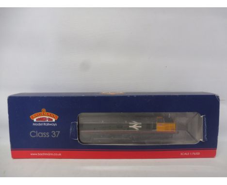 A boxed Bachmann 1:76 scale British Rail class 37 diesel locomotive.