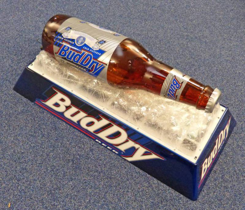 bud dry pool table light