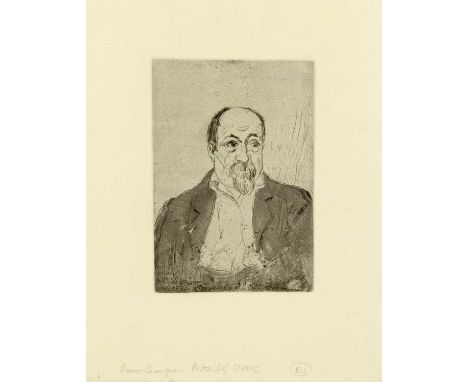 Victor-Joseph Roux-Champion (1871-1953)
Portrait of Signac
etching
32 x 25cm.
 
Provenance:
The collection of Oliver Carey.