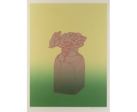 Derrick Greaves (1927-2002)
Vase of Flowers, 1981
155/200, signed, dated, and numbered in pencil (in the margin)
lithograph
5