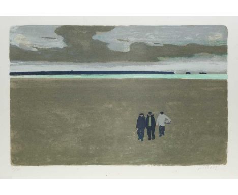 Hans Potthof (1911-2003)
Breton Fishermen
54/150, signed and numbered in pencil (in the margin)
lithograph
56 x 76cm.