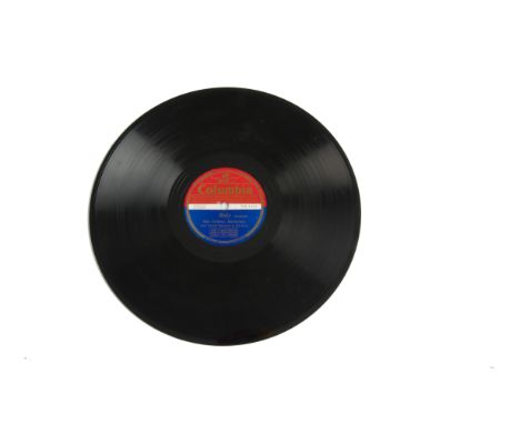 Popular and light including dance bands, 8 and 10-inch records: approximately one hundred  including in a rack and a black ca
