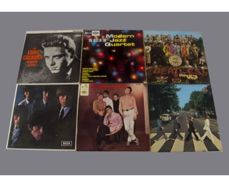 LP Records, approximately seventy albums of various genres including The Beatles, Rolling Stones, Manfred Mann, Steeleye Span