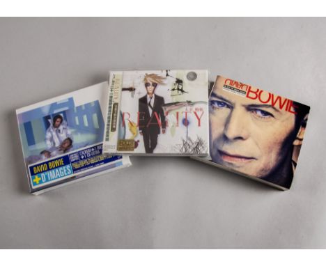 David  Bowie / CD Albums, three limited edition CDs comprising Reality (Chinese release with Bonus Tracks), Hours (French rel