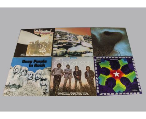 Prog Rock / Heavy Rock LPs, ten albums including Led Zeppelin (II and House of the Holy), Pink Floyd (Meddle), Deep Purple (I