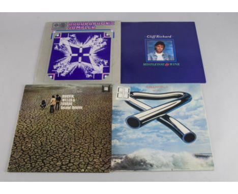 Quadrophonic LPs, three UK Quad Albums comprising Mike Oldfield - Tubular Bells (with original sticker - Excellent), Marvin W