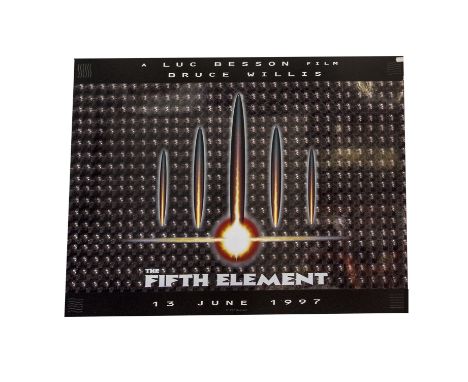 The Fifth Element, original limited edition poster 1997 hologram/3D/lenticular effect on card (76cm x 102cm) excellent condit