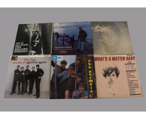 Sixties LPs, twenty-eight albums with artists including The Animals, Beatles, Manfred Mann, Timi Yuro, Lulu, Rolling Stones, 