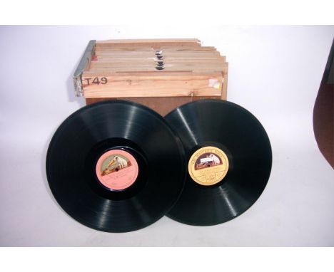 Forty-eight vocal records,  12-inch,  by Mason, Malipiero, Marak, Marconi, (052200), Mardones, Marsh, Martin, Masini, Matzena