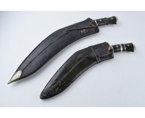 Sold at Auction: Authentic Gurka Kukri Knife Set