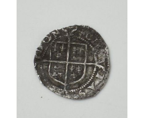 Queen Elizabeth I silver Penny, Diameter 13.80mm, thickness 0.40mm, M/M Cross, Condition VG. weight 0.45g  Condition VG