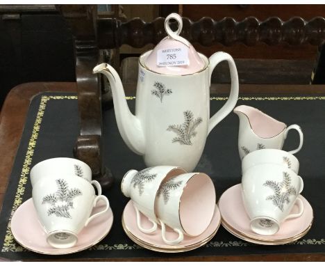 A Royal Albert tea service decorated with flowers. Est. £20 - £30.