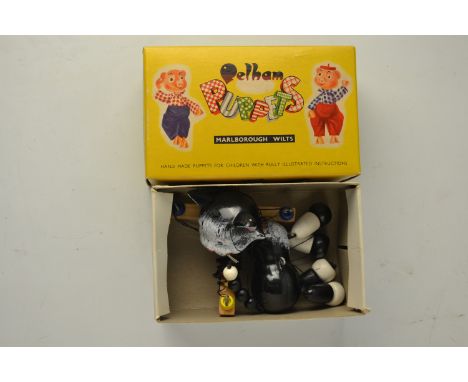Pelham Puppet 'Black cat' in original box