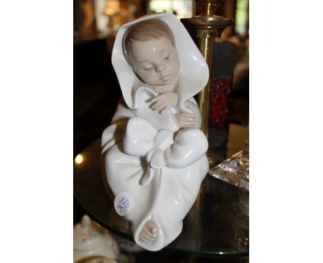 Nao Child in Blanket figure, H ~ 17cm