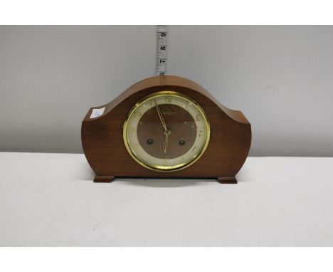 A vintage Bentimo 8 day mantle clock 