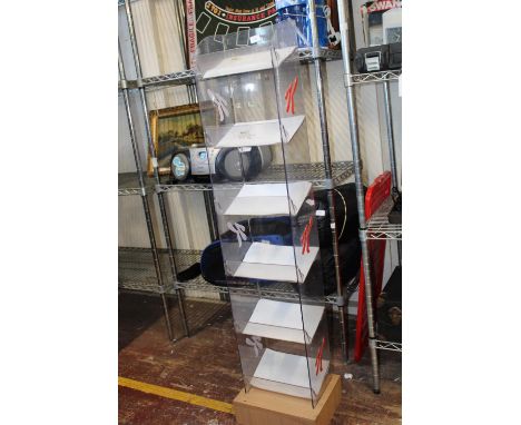 A vintage Perspex display stand collection only 