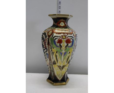 A vintage Noritake hand decorated vase 