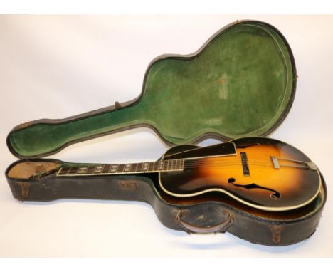 Limited edition Gibson FDH archtop acoustic guitar, made between 1937 and 1941 specifically for the UK market (to be imported