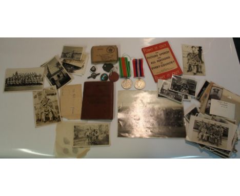 Large collection of photographs of military and  civilian subjects, Christmas cards from the Sykes family at Sledmere, Milita