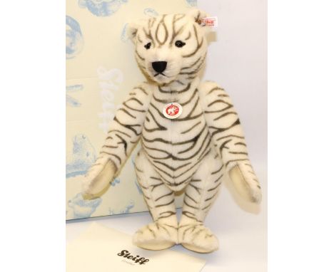 Steiff teddy bear: 'Zebra', ltd. ed. 764/2009, H36cm, with box and certificate 