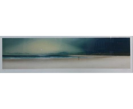 * LAWRENCE COULSON (BRITISH b. 1962), BY THE LIGHT OF THE MOON limited edition giclee print on paper, signed and numbered 340