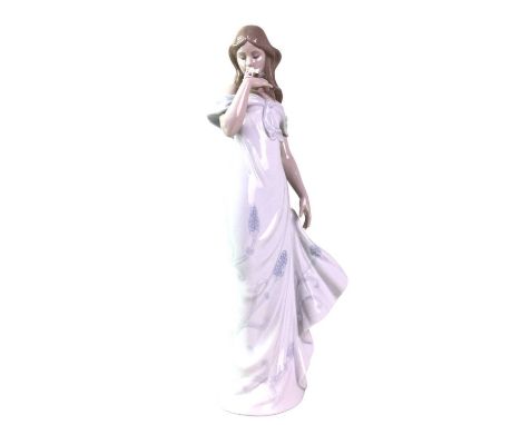 COLLECTION OF CERAMIC FIGURES, including Lladro, Nao, Coalport, Royal Doulton and Leonardothe largest 37cm highQty: 9