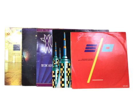 GROUP OF RECORDS, including Electric Light Orchestra, Deacon Blue and others