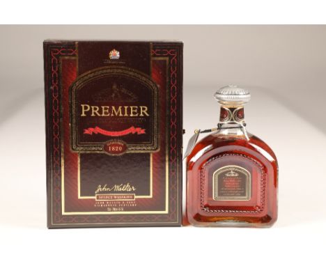 Johnnie Walker premier rare old scotch whisky, with case, 43% vol, 75cl