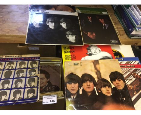 Records : 30+ 1960's Pop &amp; Beat inc Beatles, Rolling Stones, Beach Boys etc 