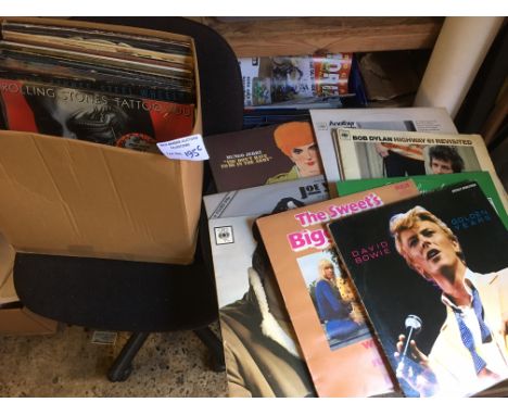 Records : 40+ Rock albums  inc Rolling Stones, Dylan, Neil Young etc