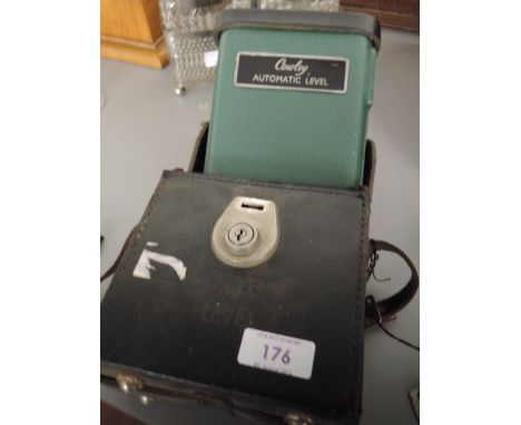 A vintage Cowley automatic level