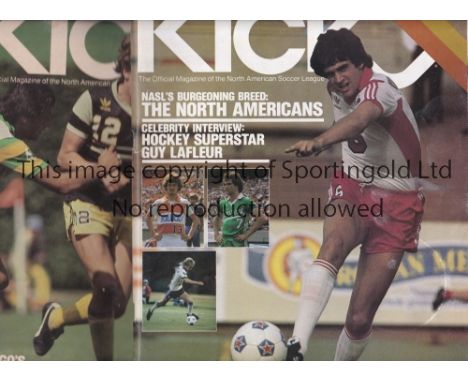 GEORGE BEST     Two programmes in the NASL including Best playing for Jan Jose Earthquakes v Vancouver Whitecaps 19/8/1981, v