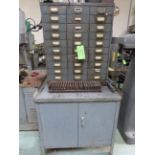 (Lot) Mini Cabinet w/ Assorted Tooling,