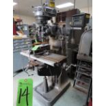 Bridgeport 1hp Vert. Mill w/ 9'' x 42''
