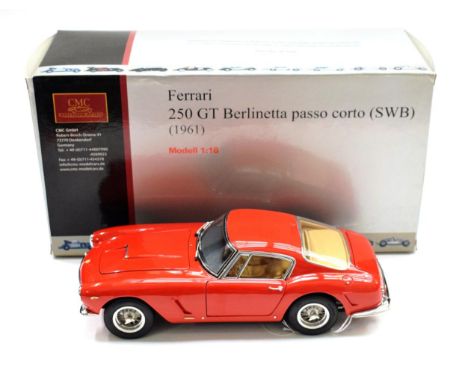 CMC Ferrari 250 GT Berlinetta Passo Corto (SWB) 1961 1:18 scale (E box G-E) 