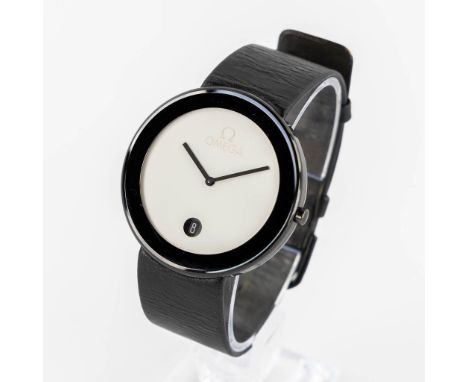 Omega, a men's wristwatch, Quartz, model Fritz Glarner 63-72Omega Art Collection, number 350/999.&nbsp;Dated 1987.&nbsp;40 mm