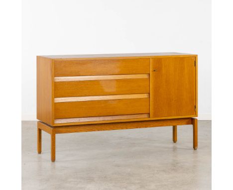 Van Den Berghe-Pauvers, a vintage sideboard.&nbsp;Signed Van Den Berghe-Pauvers, Gent.&nbsp;Condition report: - With the orig