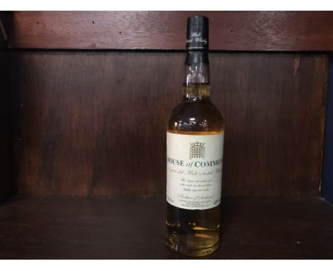 HOUSE OF COMMONS 8 YEARS OLD Single Malt Scotch Whisky 70cl, 40% volume.