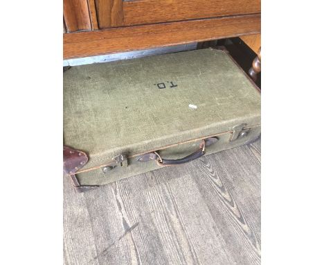 A vintage travel case 