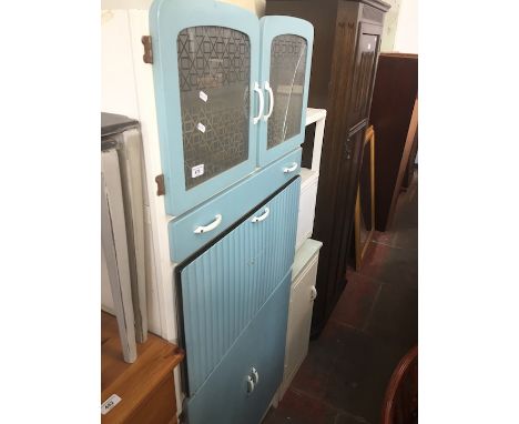 A vintage kitchenette. 