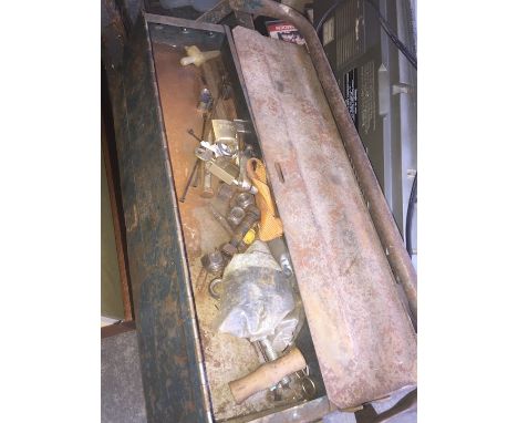 A toolbox with tools 