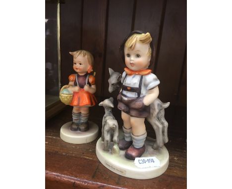 Two Hummel figures 