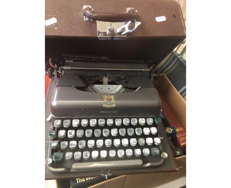 An Imperial typewriter 
