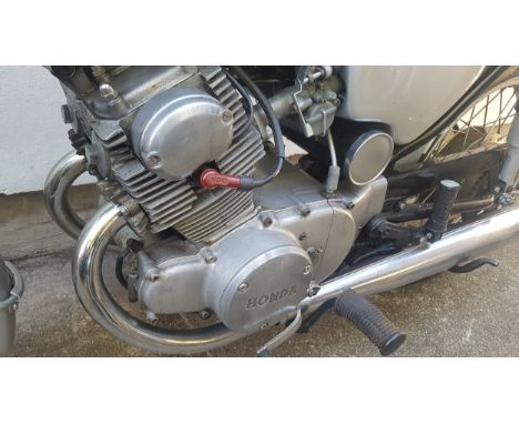 Honda CB160, 1965, 161cc. Frame no. B160 1000081 Engine no. B160 1011190 UK supplied bike. Reg. NTB 68C. V5 and keys.