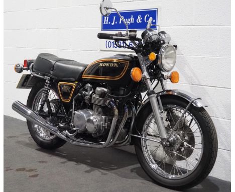 Honda CB550 Four K motorcycle. 1979. 544cc.Frame No. CB550K2025119Engine No. CB550E2025827Runs and rides, full nut and bolt r