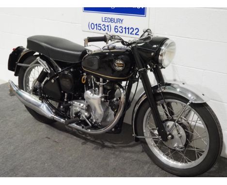 Velocette Viper motorcycle, 1960, 349ccFrame no. RS14336Engine no. VR2792Runs and rides well, comes with receipts for work ca